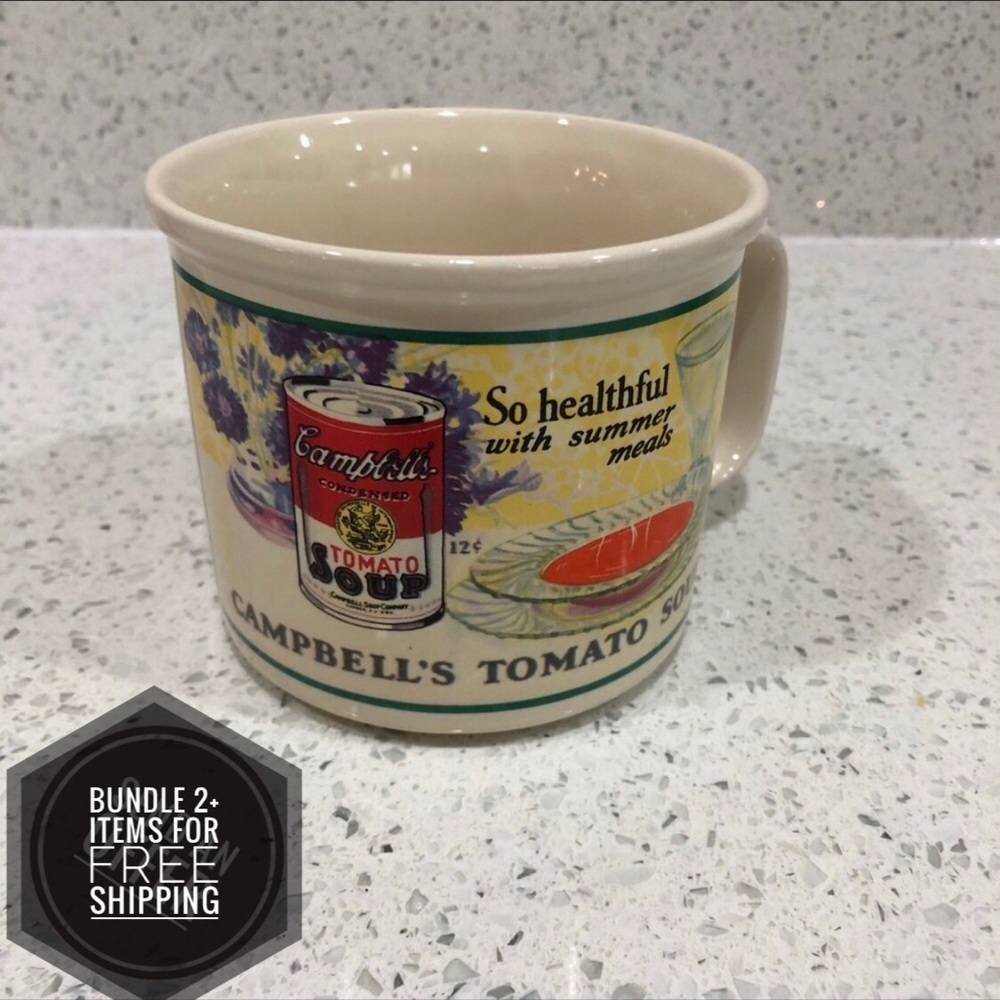 Vintage Campbell’s Tomato Soup Bowl GUC 1994 cute